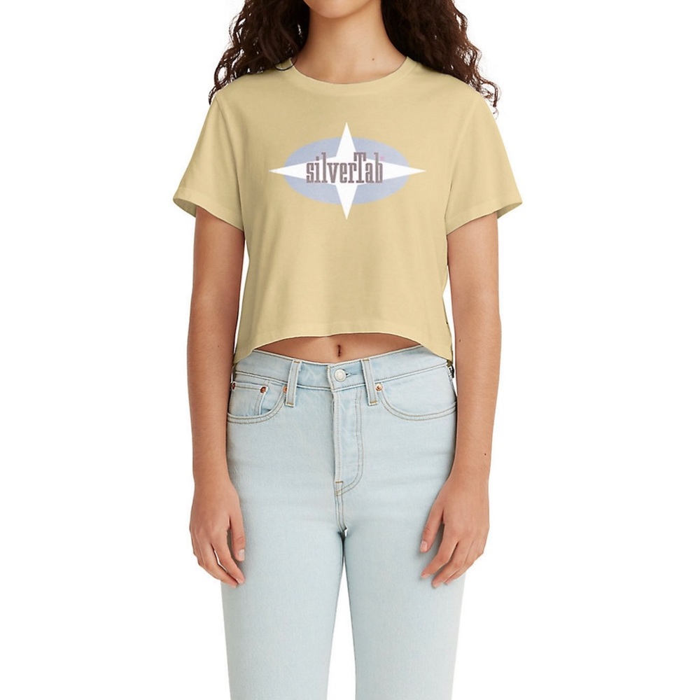 Women's Levi's® Silvertab Crop
Graphic Logo Tee